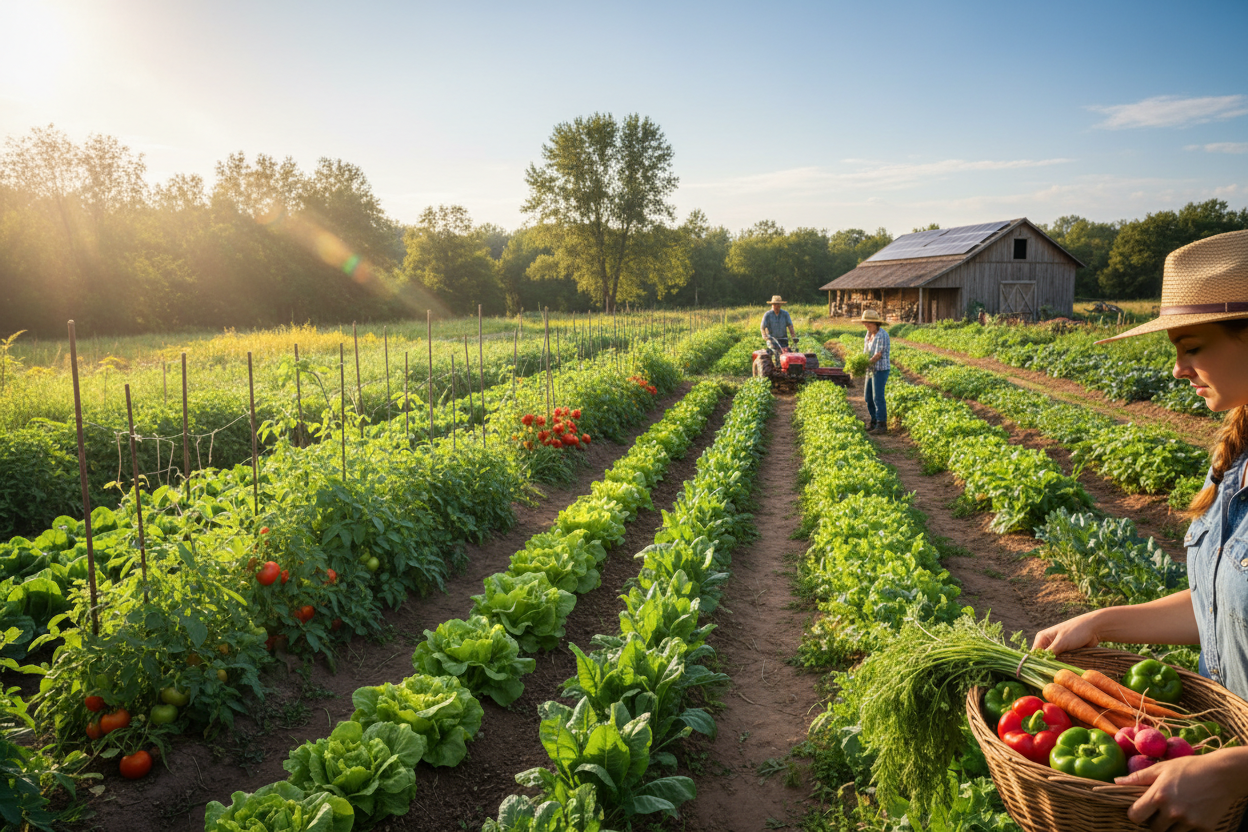 Farm plants and crops